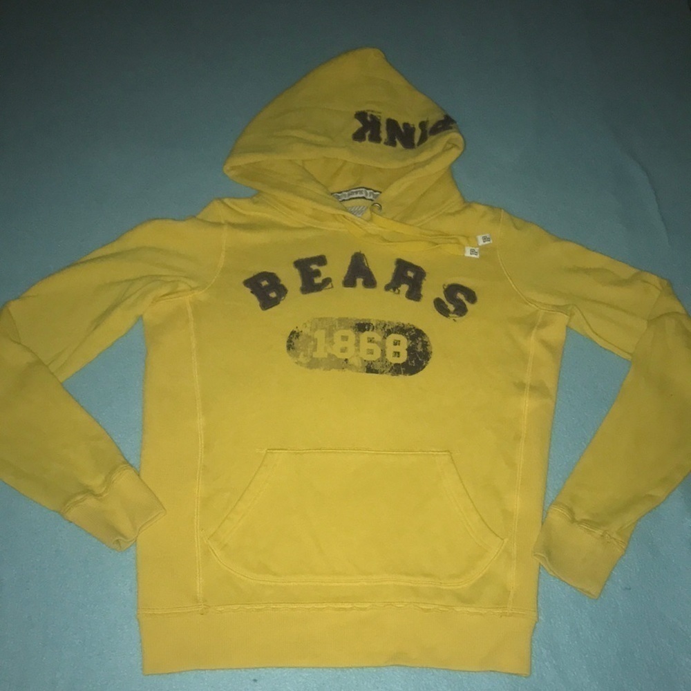 VICTORIA’S SCERET PINK BEARS vintage hoodie sweatshirt long sleeves size S